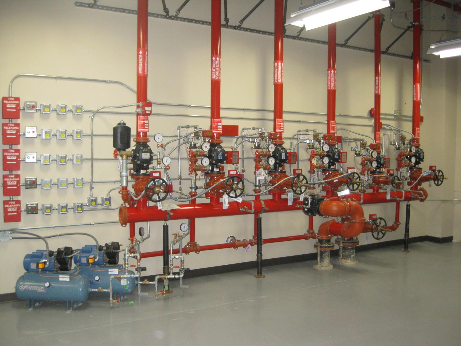 Fire protection mechanical equipment