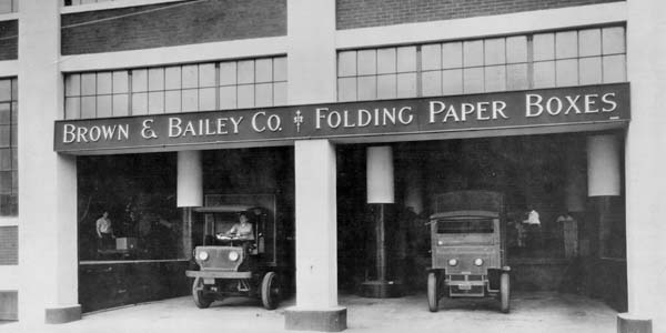 Brown Bailey Paper Boxes renovation from 1920s