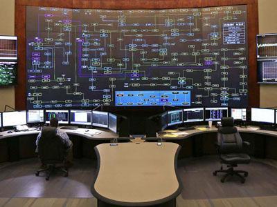 Recently completed project of a control room
