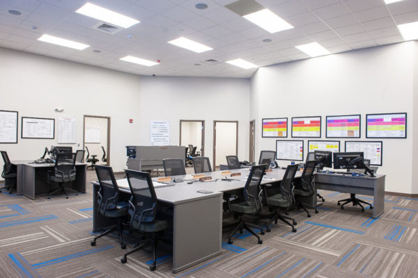 EOF large center workstation table